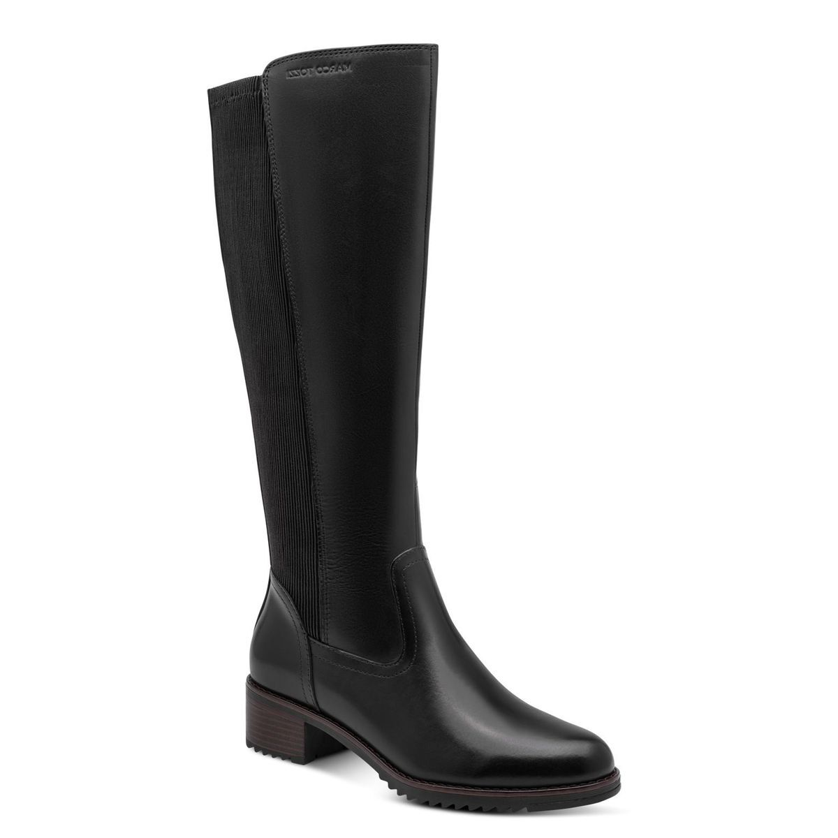 Bottes talon bloc noir, MARCO TOZZI