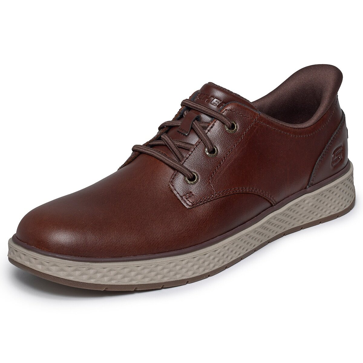 Scarpe da ginnastica slip-in: BURKETT - LONZO marrone, SKECHERS