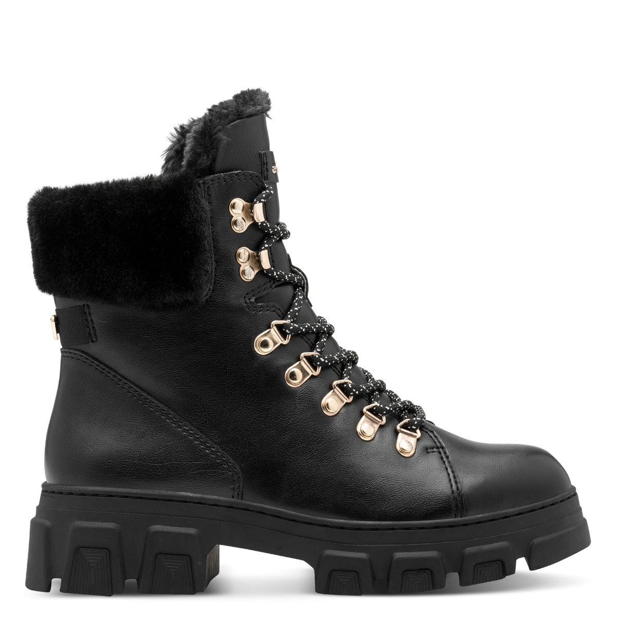 Bottine fourée noir, TAMARIS