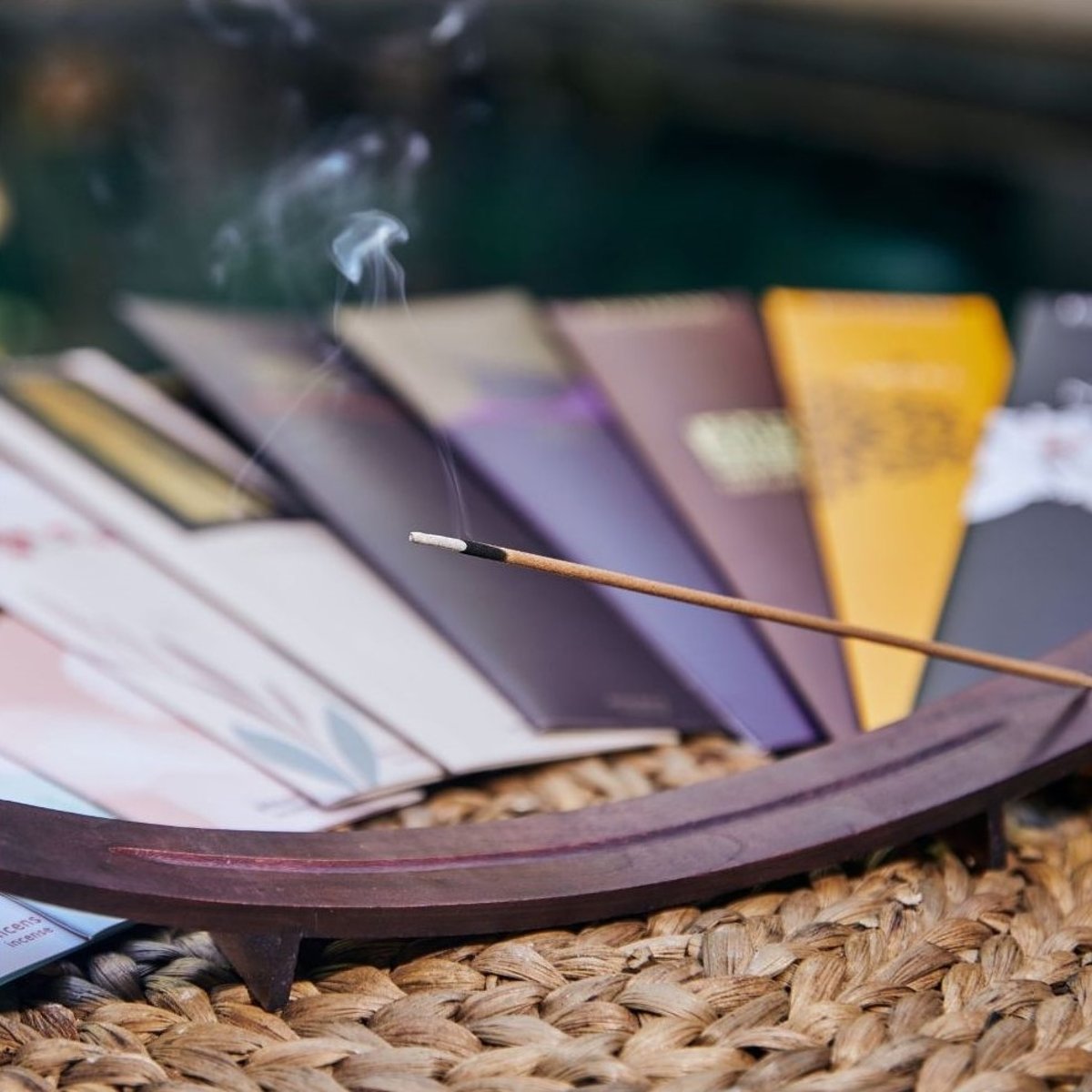 Parfum d'intérieur - Encens indiens 20 bâtonnets Pur lin marron, ESTEBAN