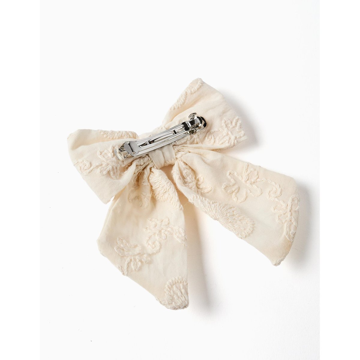 Barrette avec nœud et broderie multicolore, ZIPPY
