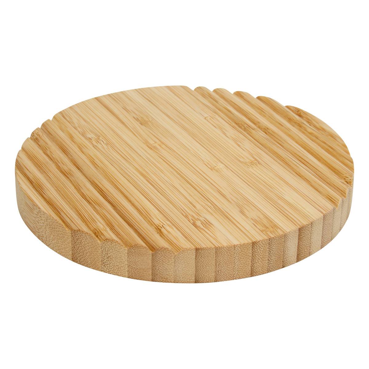 Dessous de plat rond en bambou beige, 5FIVE SIMPLY SMART
