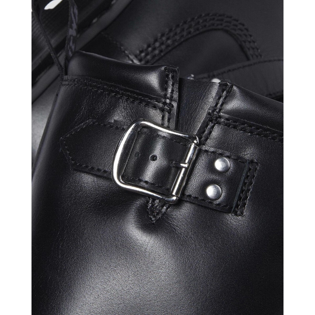 Botas de piel Anistone Hi negro, DR. MARTENS