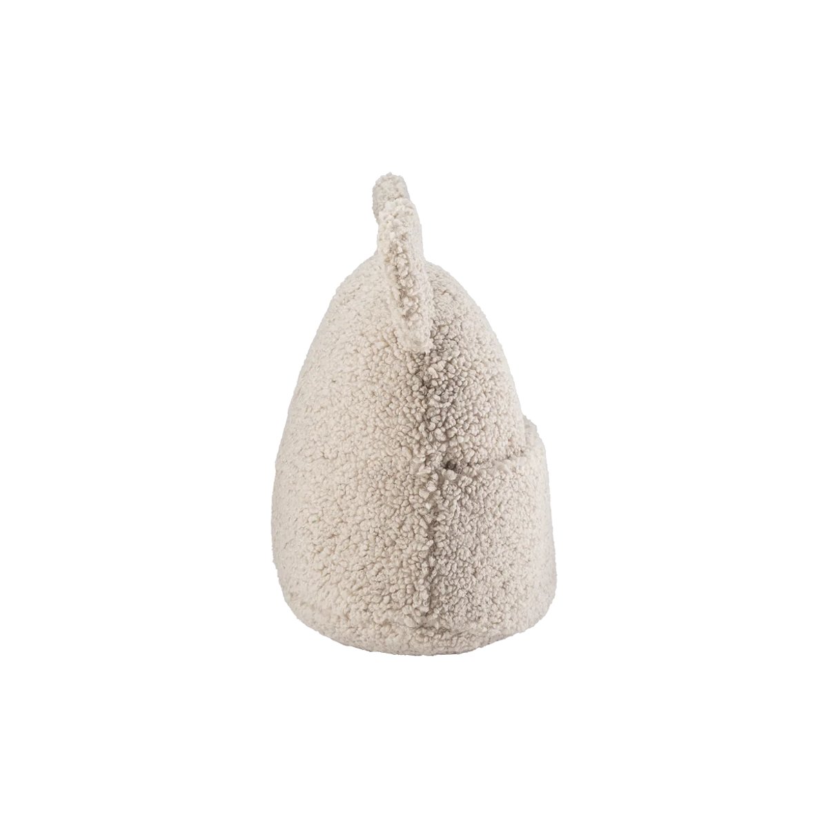 Coussin de Rangement avec Poche Enfant - Pochette en Teddy biscuit, WIGIWAMA