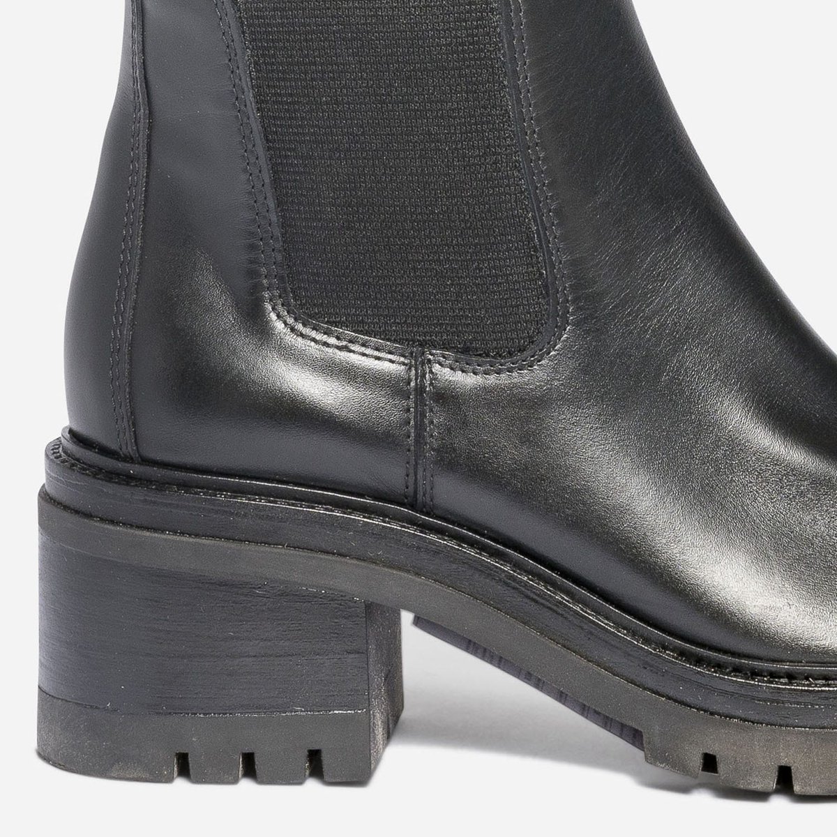 Botte À Talon en cuir TACIANA. noir, ERAM