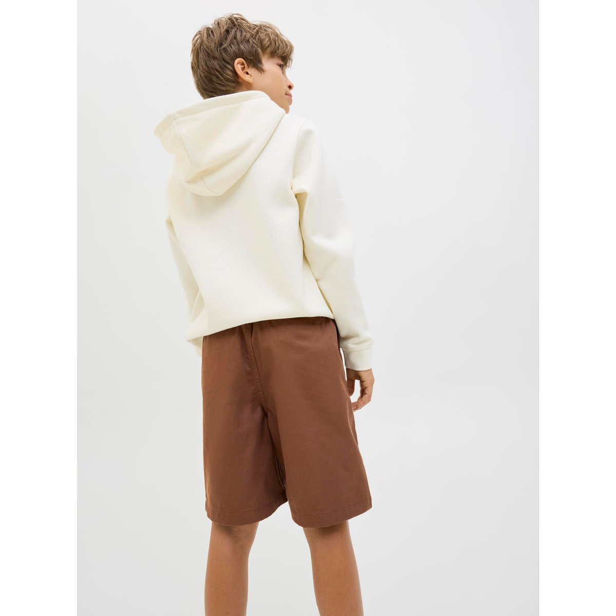 Short Chino marron - emperador 1, JACK & JONES JUNIOR