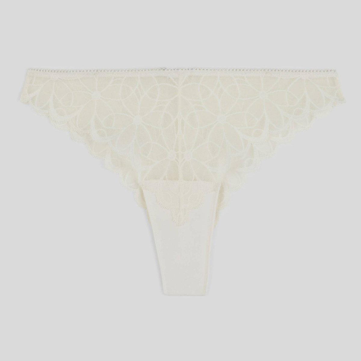 Tanga SELENA en dentelle ivoire, MONOPRIX