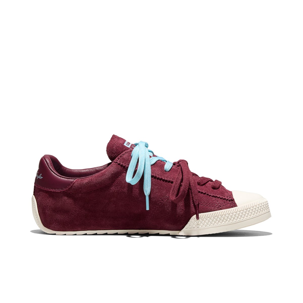 Baskets CHUCK TAYLOR LO deep bordeaux/rained out/egret, CONVERSE