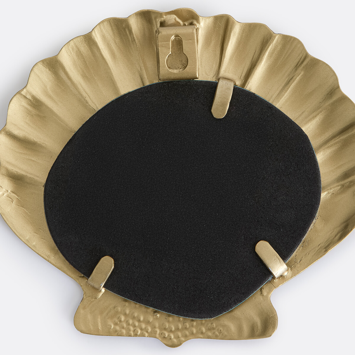 3er-Set Wanddekorationen CORALYA, aus Messing messingfarben, LA REDOUTE INTERIEURS