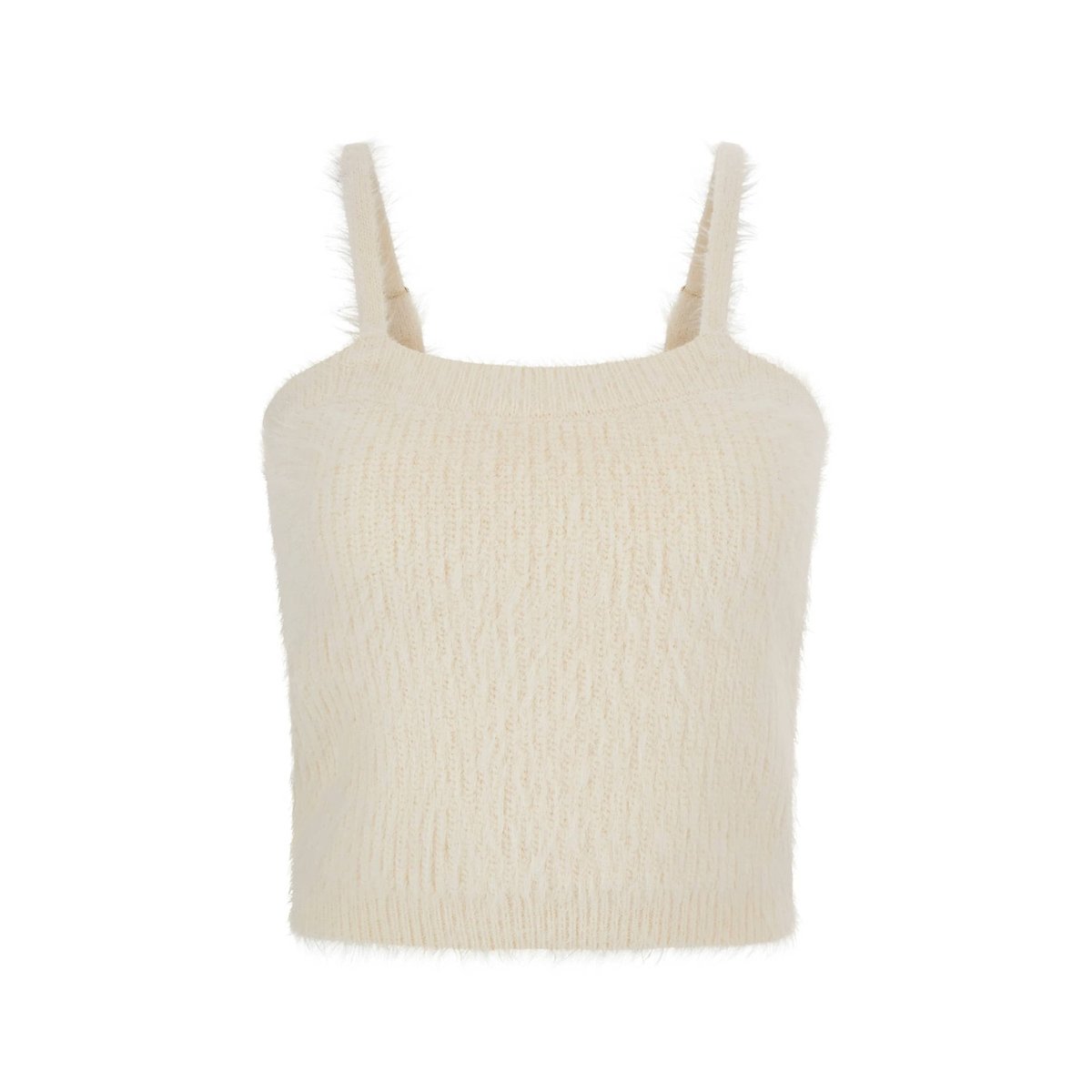 Top Maille Duveteuse blanc, GUESS
