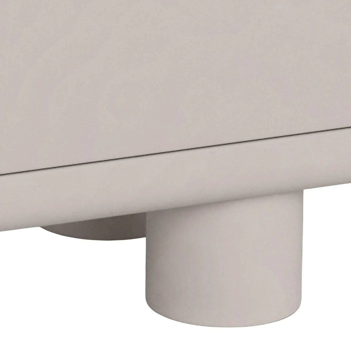 Buffet haut design 4 portes gris L100 - MAGDA gris, HELLIN, DEPUIS 1862