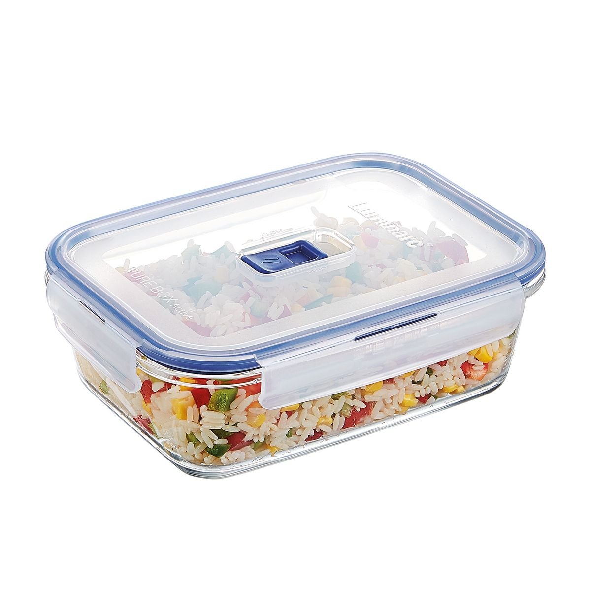 Boite rectangulaire 122cl -PURE BOX ACTIVE transparent, LUMINARC