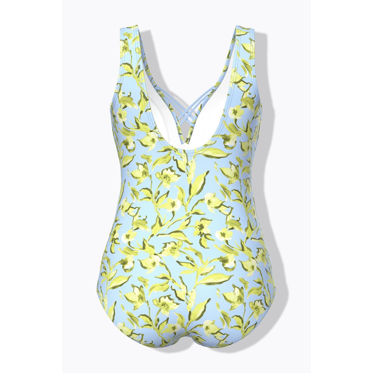 Maillot de bain à bonnets souples saphir clair, ULLA POPKEN
