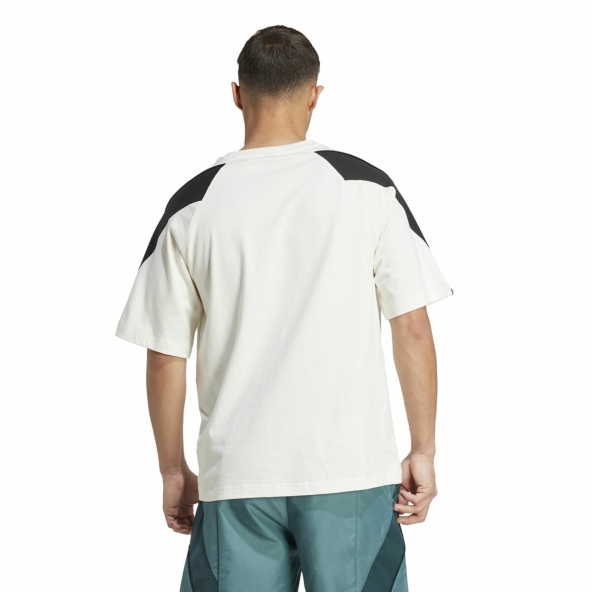 T-shirt manches courtes Stadium blanc cassé, ADIDAS SPORTSWEAR