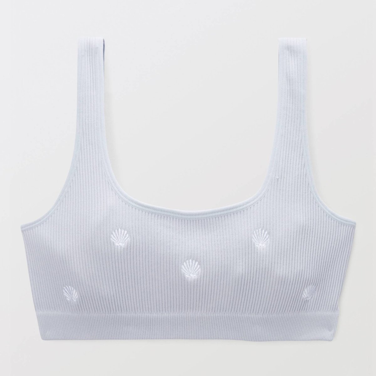 Brassière sans coutures DAISY avec broderie flots, MONOPRIX