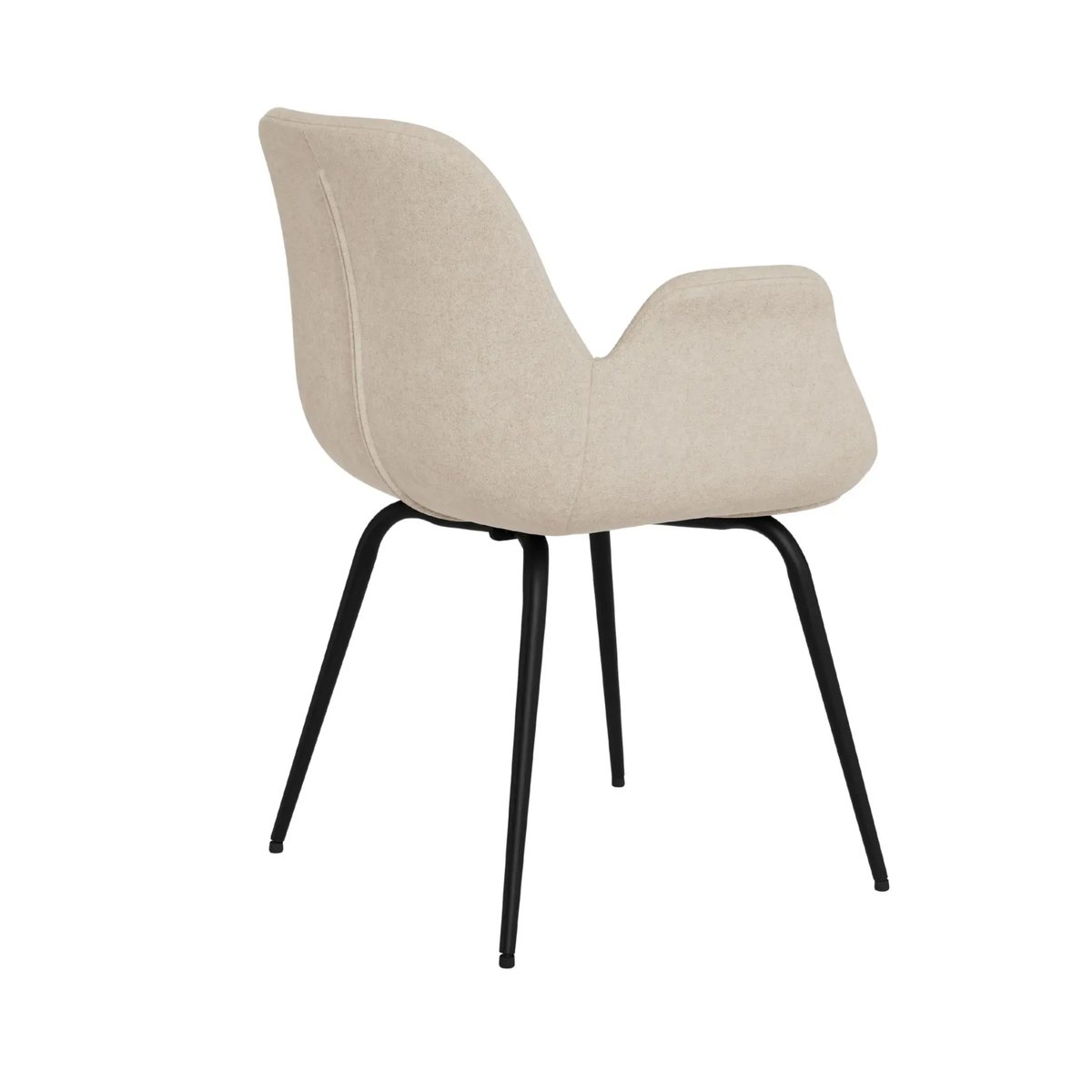 Chaises de salle à manger à accoudoirs beige clair (lot de 2) - BETINA beige, HELLIN, DEPUIS 1862