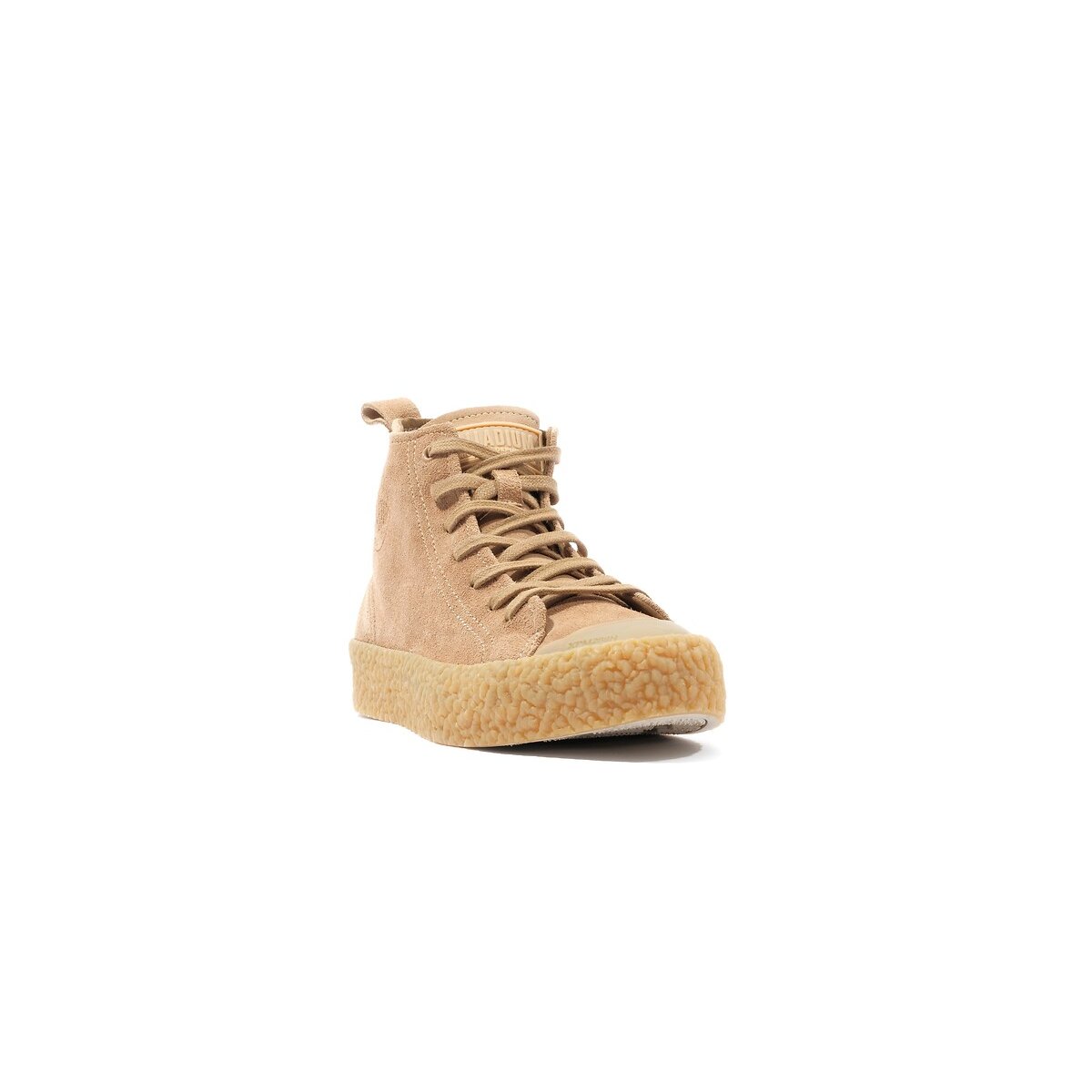Boots cuir suédé Palla Ace Rugged Sde beige, PALLADIUM