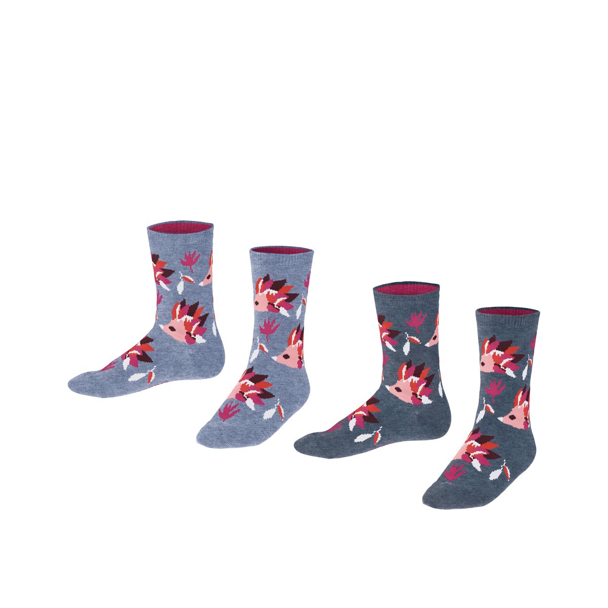 Chaussettes Hedgehog 2-Pack Opaque coloré, ESPRIT