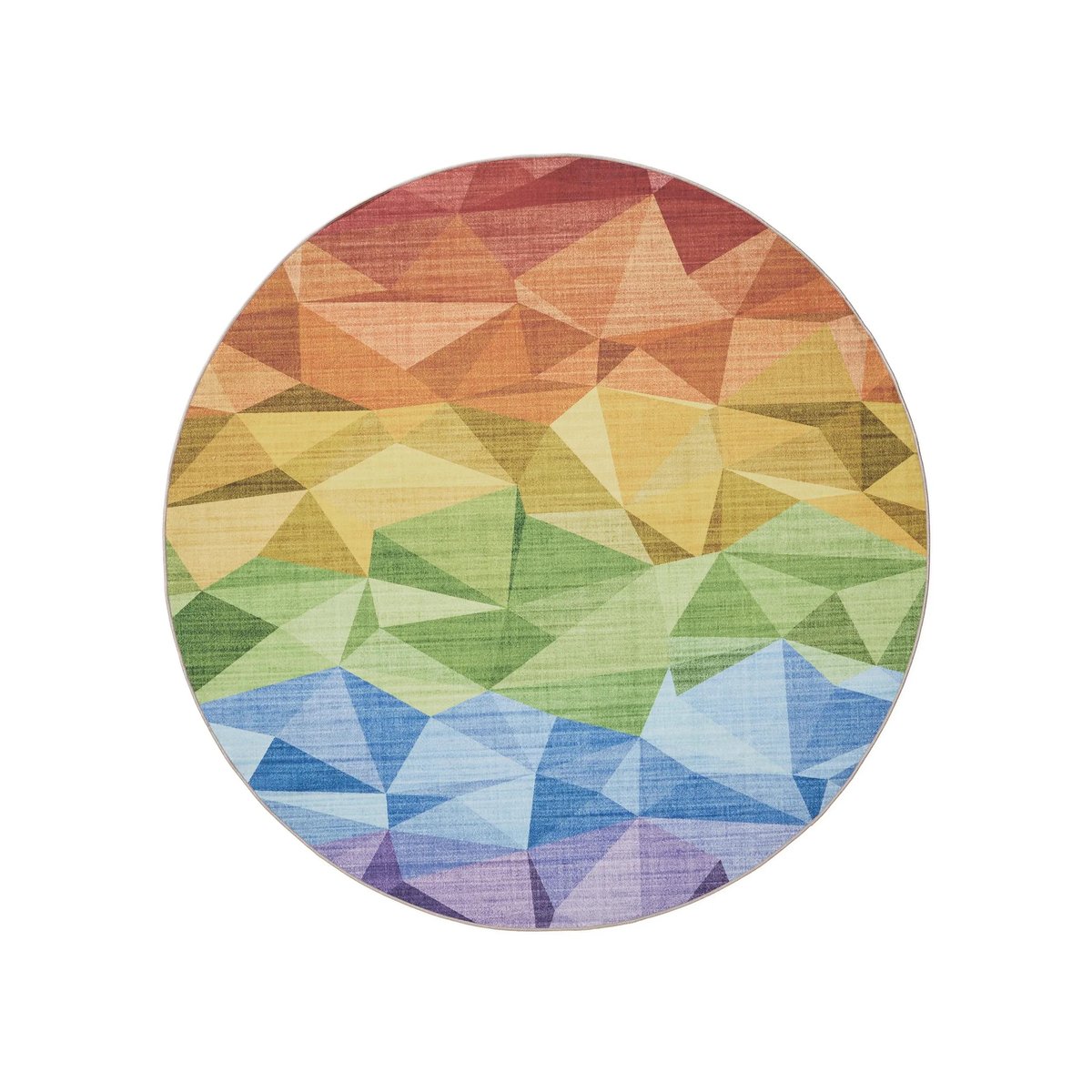 Tapis rond lavables GEORGE multicouleur, BENUTA