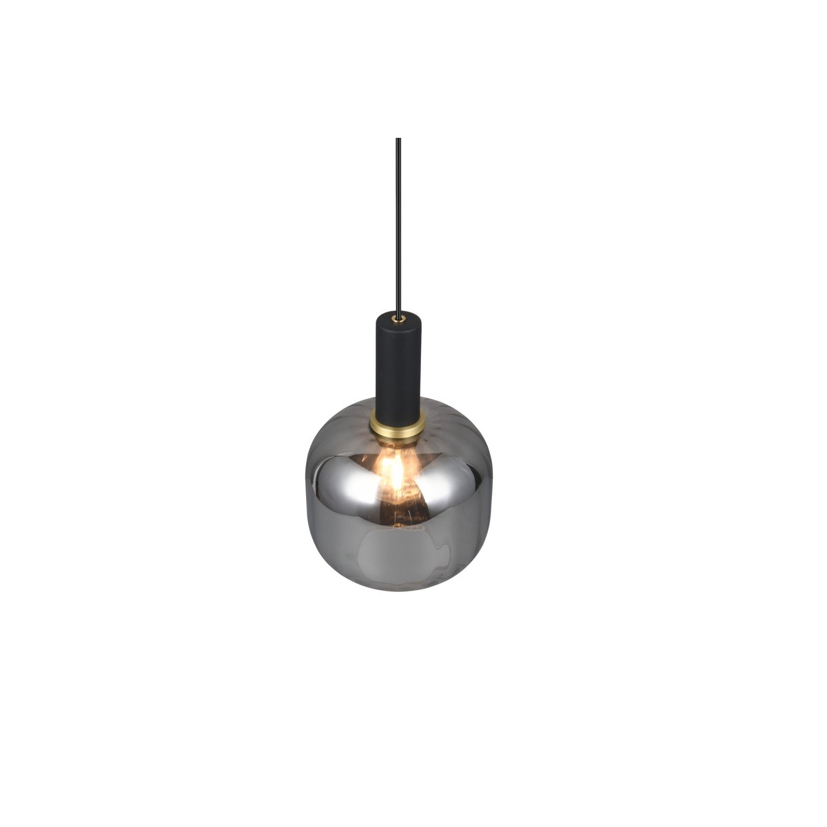 Suspension en verre design, D.20 , DIVA gris, TRIO