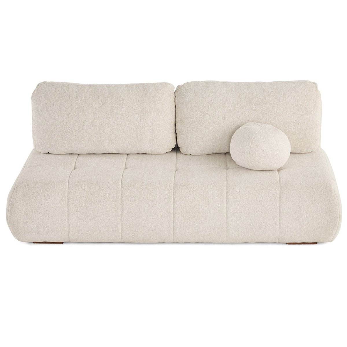 Canapé Convertible 3 places - BOWIE beige, BEST MOBILIER