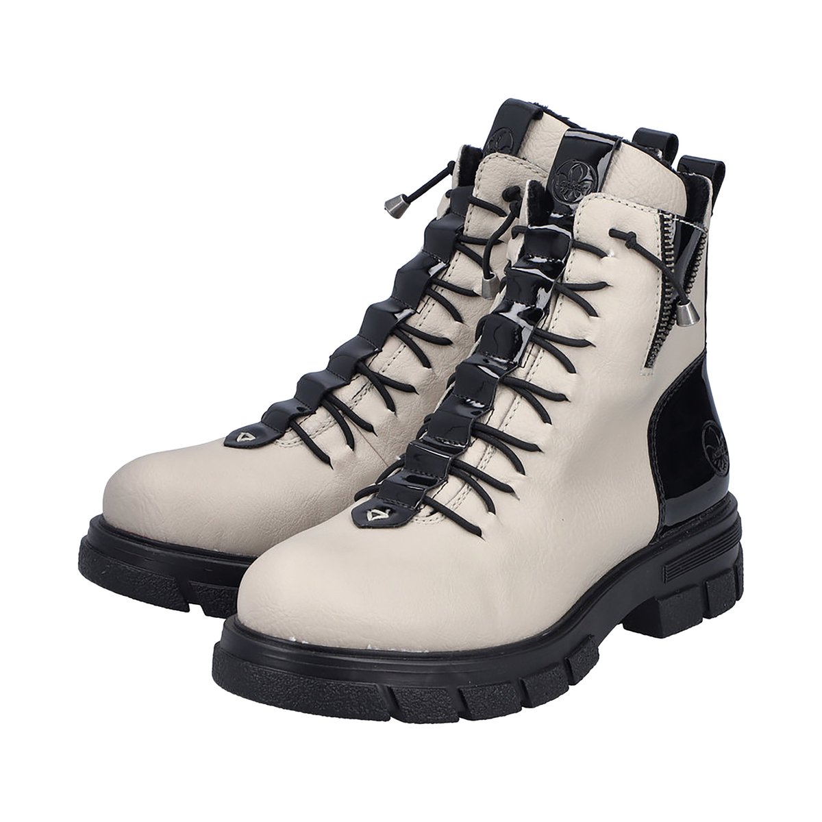Bottine à Lacets beige, RIEKER