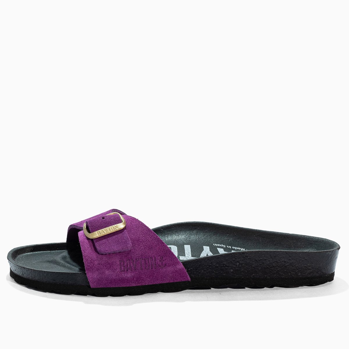 Sandales en cuir suédé ZEPHYR purple, BAYTON