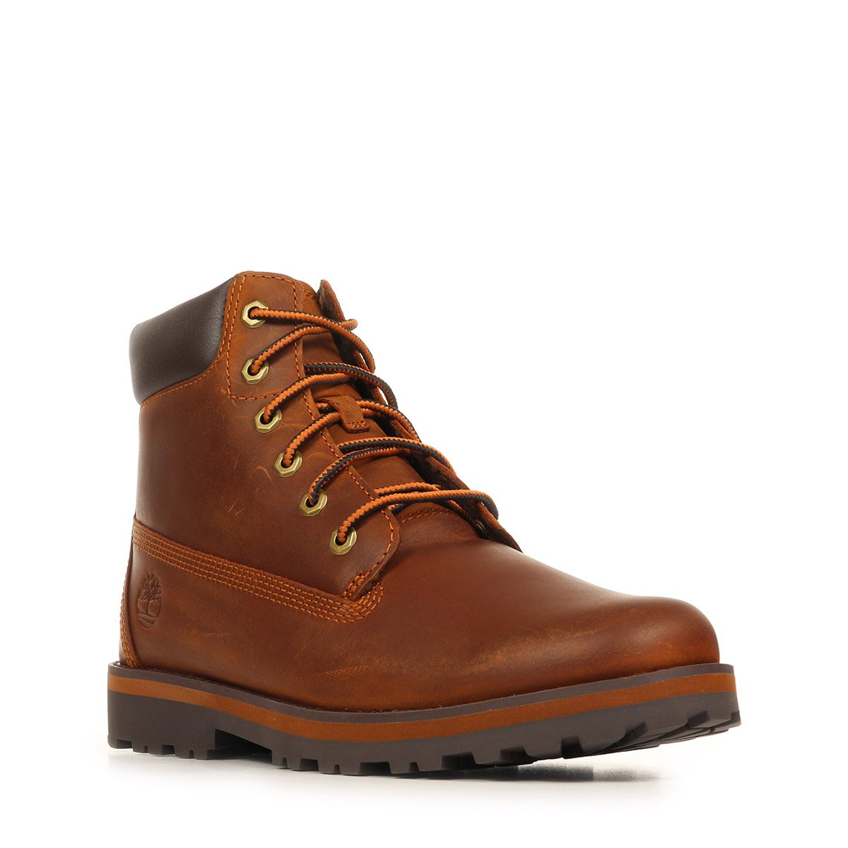 Boots COURMA KID MID LACE BOOT medium brown, TIMBERLAND