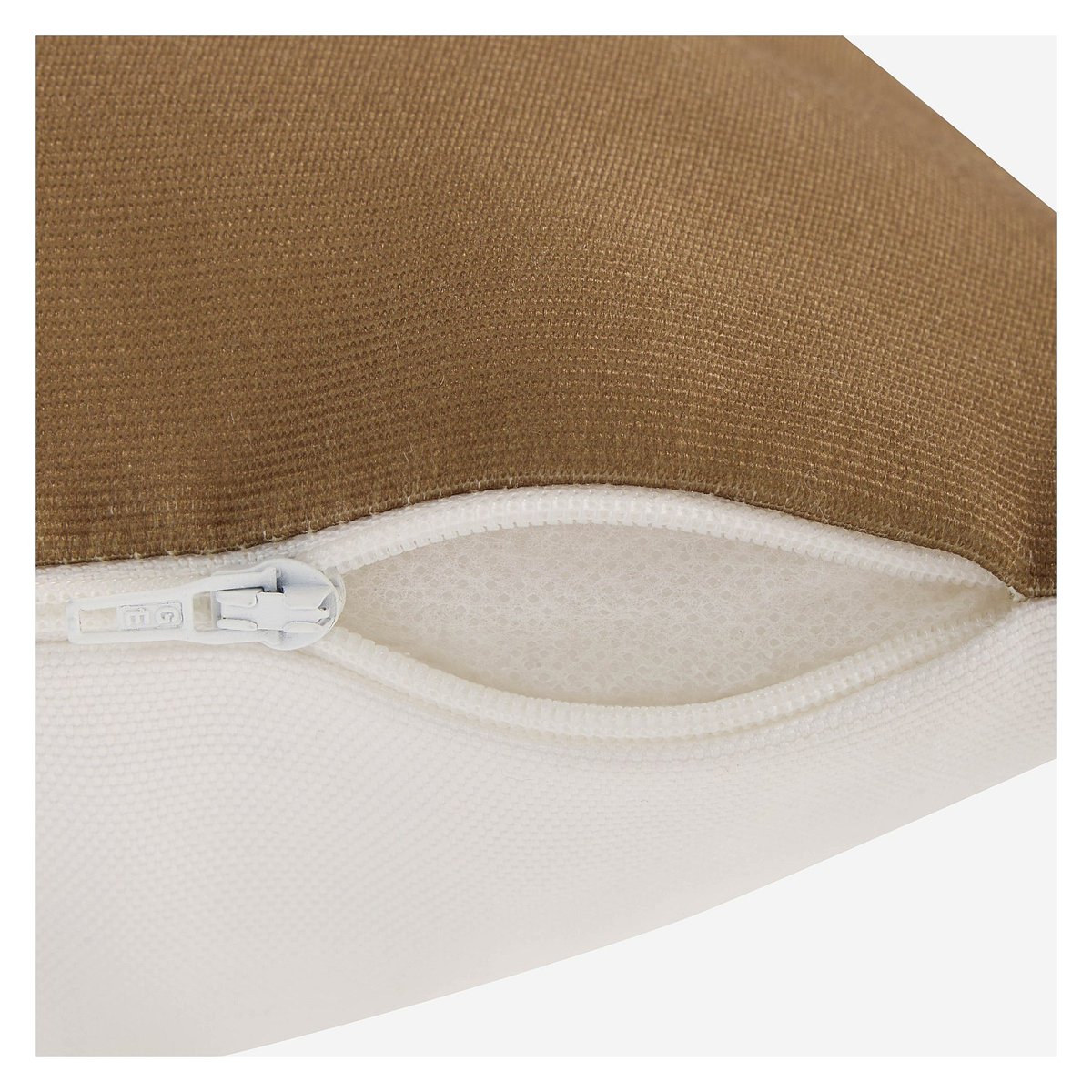 Coussin d'extérieur déperlant et anti-UV CLARISSE bleu, bronze, HABITAT
