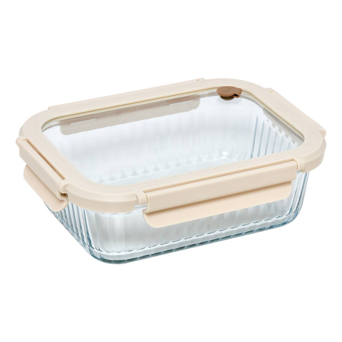 Lot de 3 boîtes de conservation rectangulaires CLIPEAT+ transparent, 5FIVE SIMPLY SMART