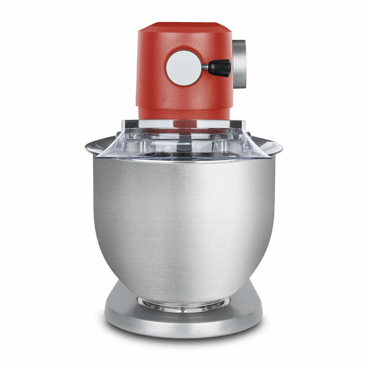 Robot pâtissier métal rouge, H.KOENIG