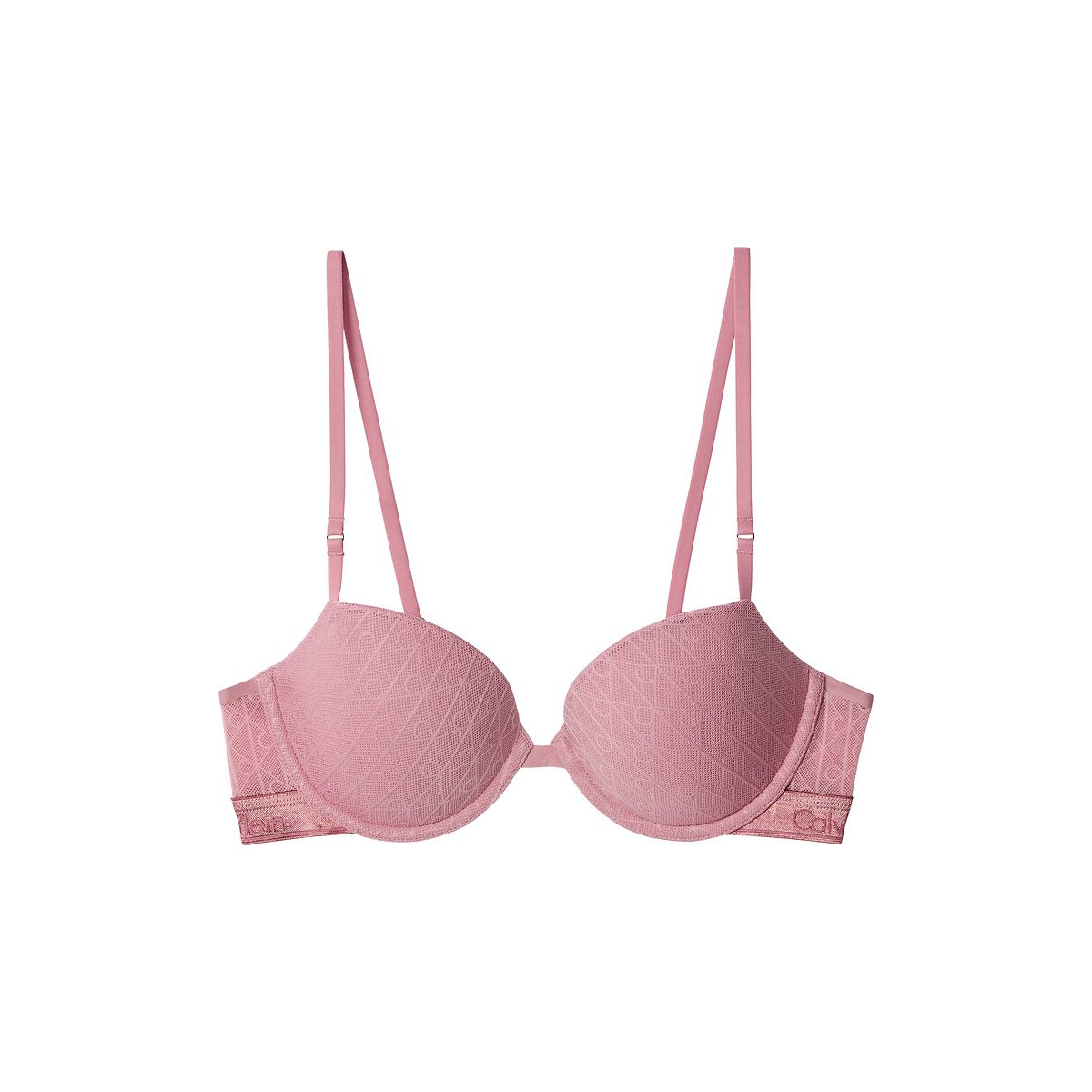 Reggiseno ICON COTTON MODAL fantasia malva, CALVIN KLEIN UNDERWEAR