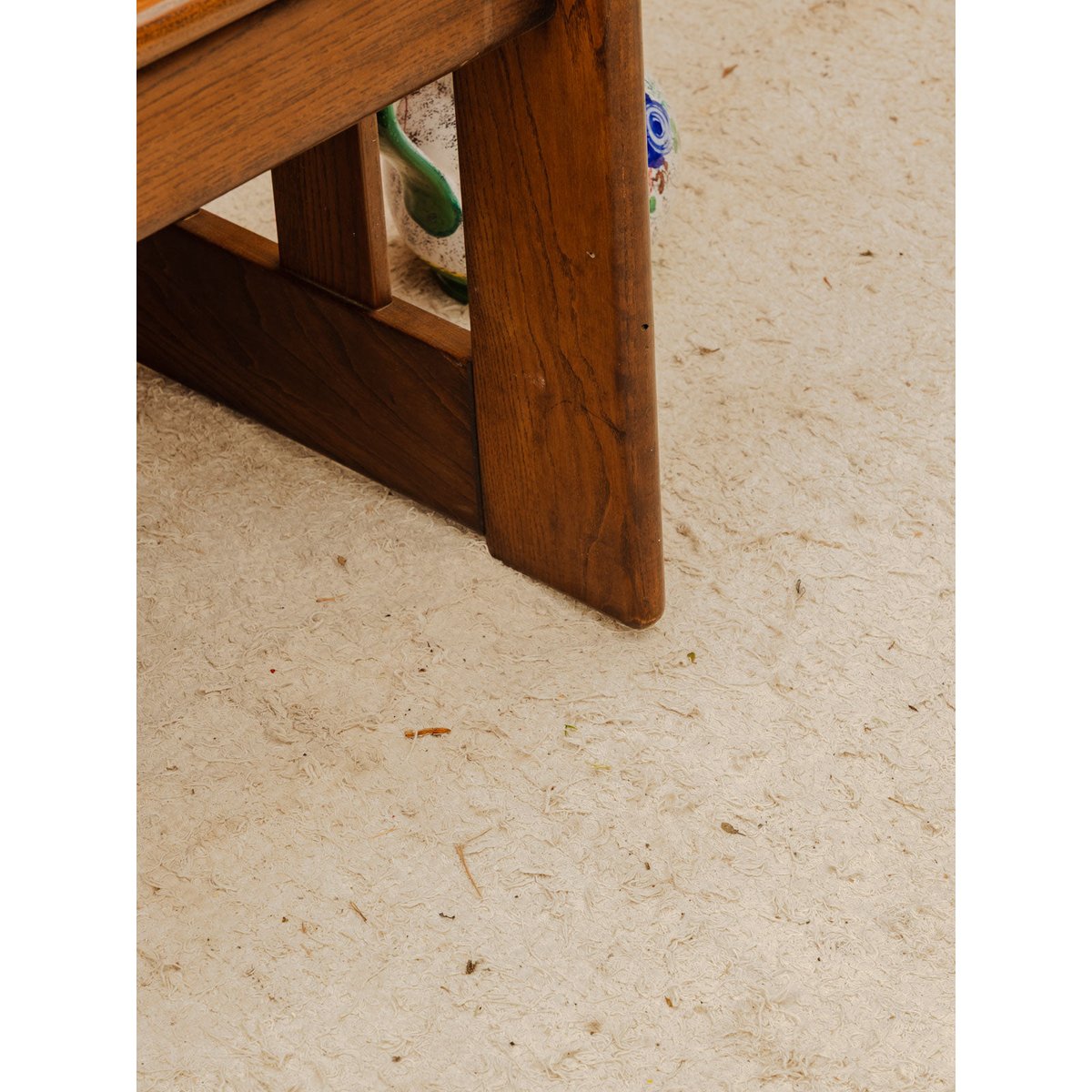 Table basse en bois Donna N°1620 - Bon état bois foncé, DEBONGOUT