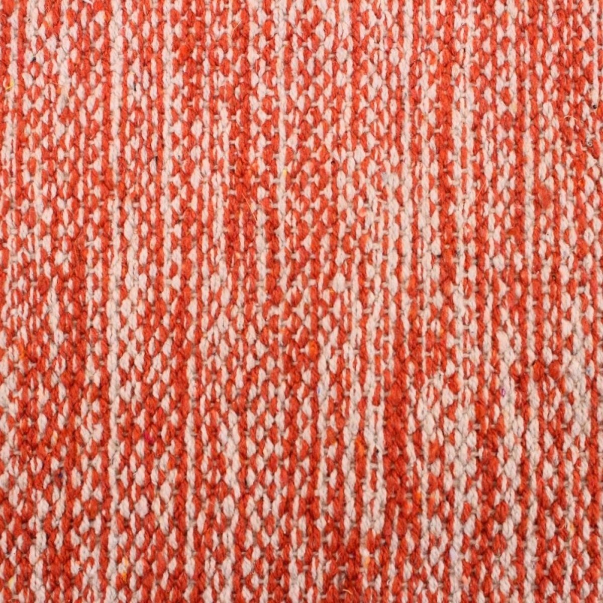 Tapis en coton à franges 60x90cm rouge, ORNAMI