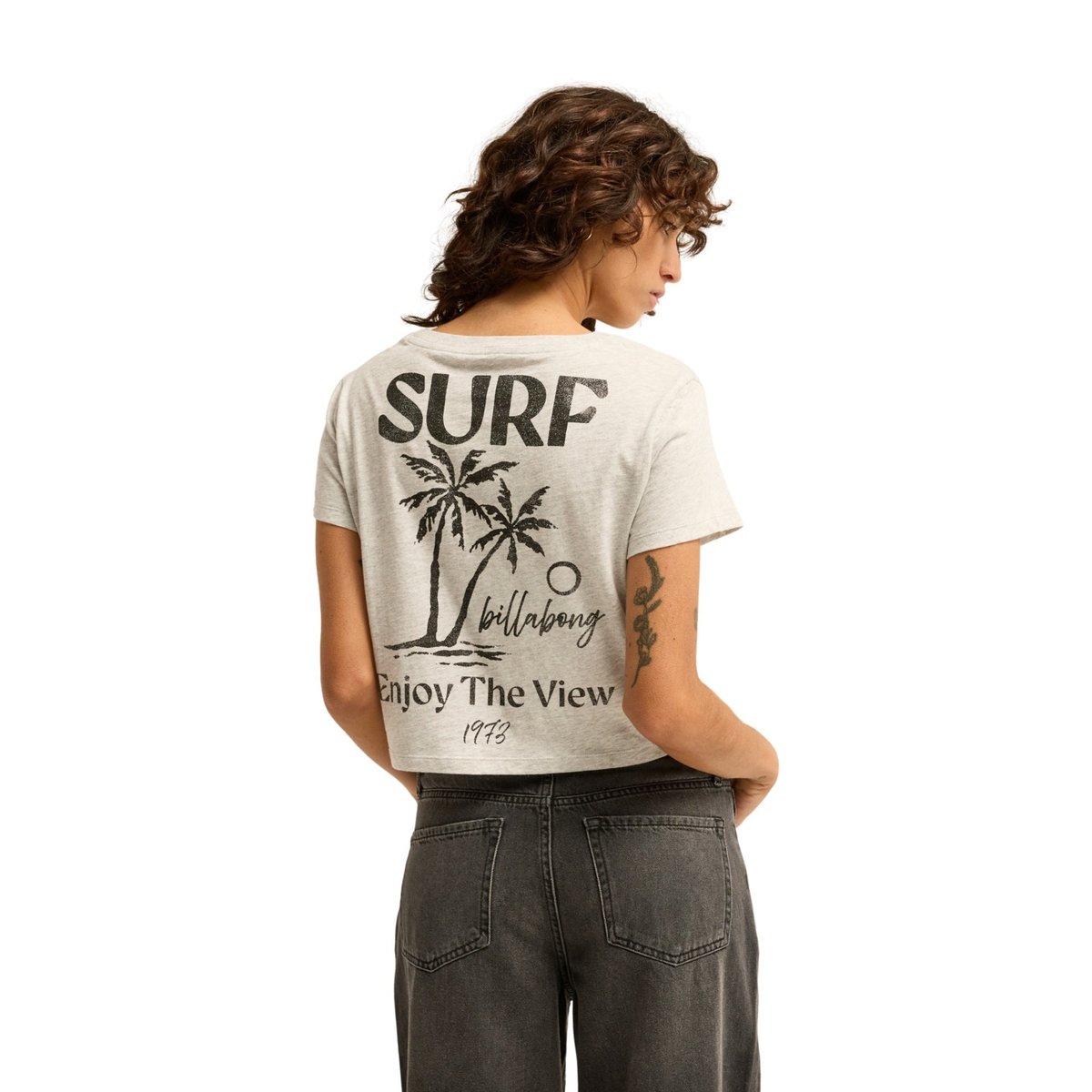 T shirt manches courtes MAGIC SUNSET gris grey heather, BILLABONG
