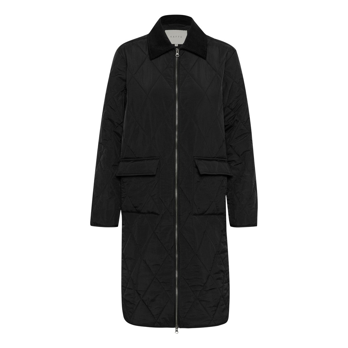 Manteau noir black deep, KAFFE