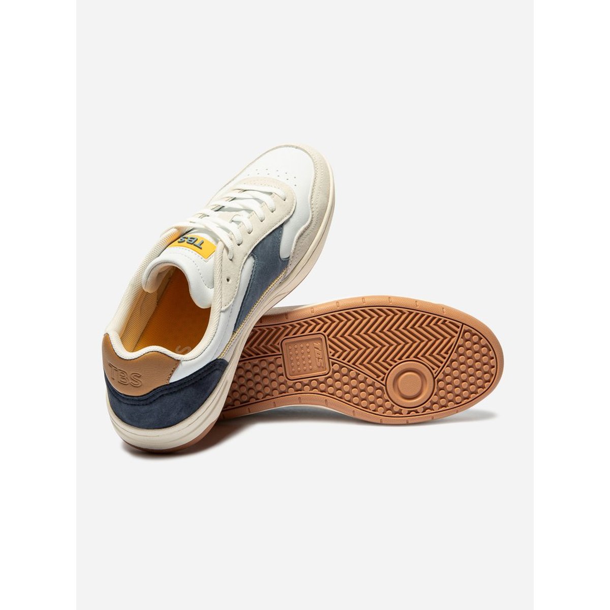 Baskets ALMERIO blanc / denim, TBS
