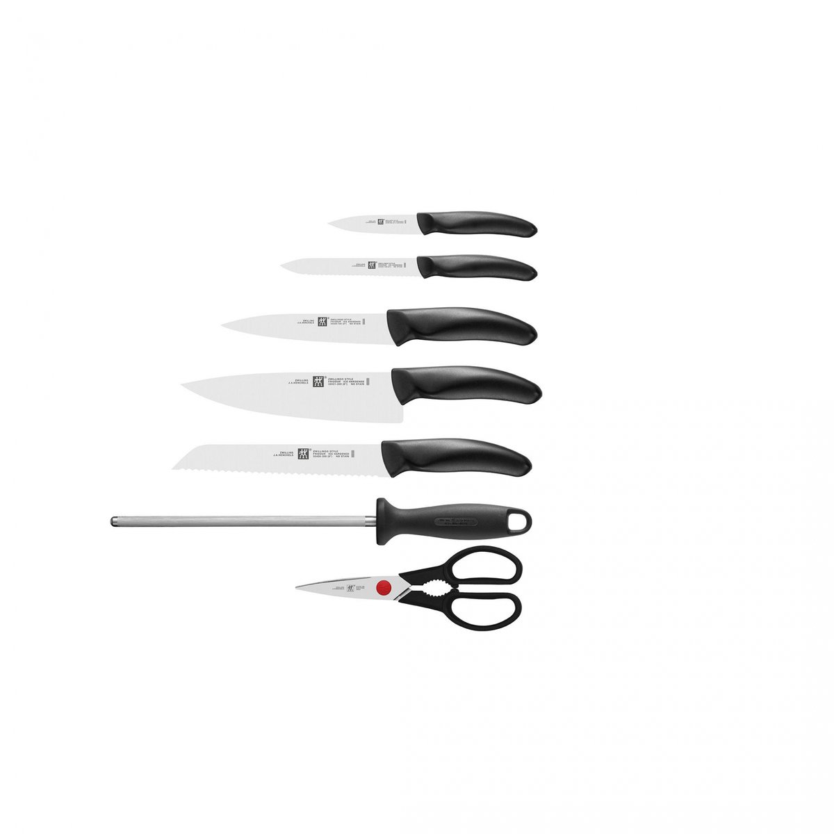 Bloc de Couteaux Style 8 pièces Bambou nature, ZWILLING
