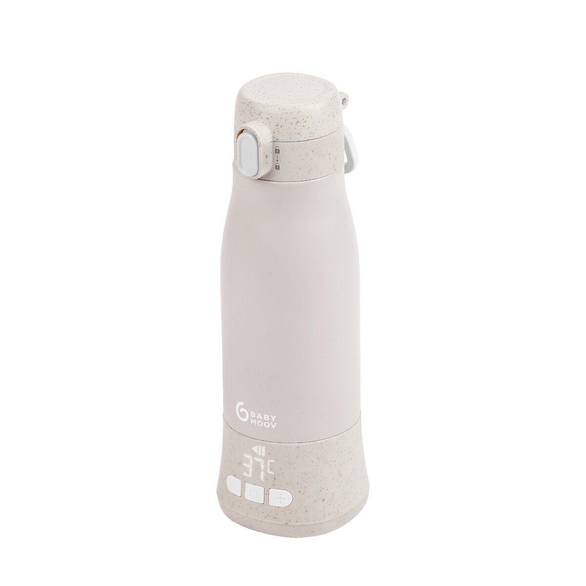 Chauffe-biberon nomade à batterie beige, BABYMOOV