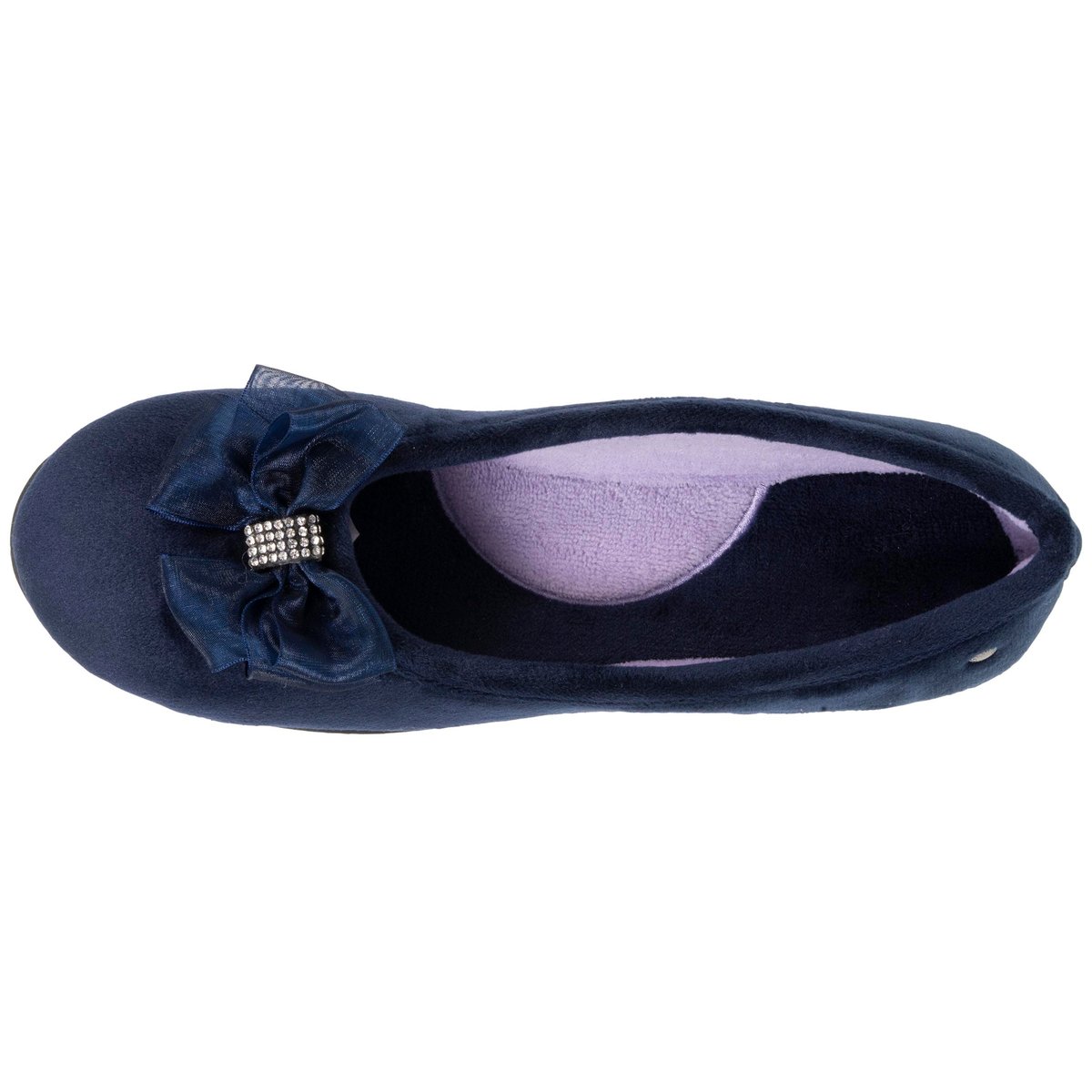 Chaussons Ballerines bleu marine, ISOTONER