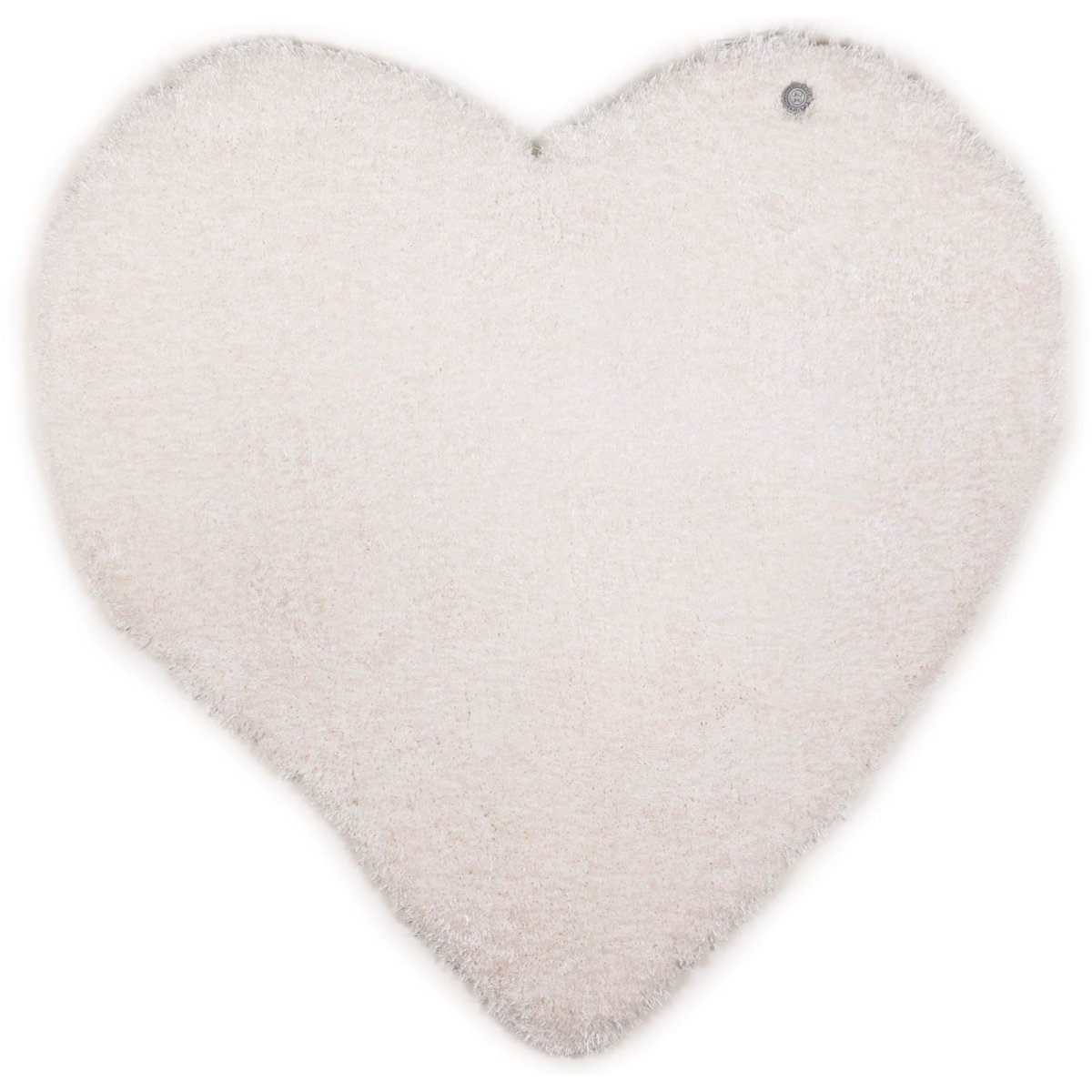 Tapis tufté main, Soft Coeur blanc, TOM TAILOR
