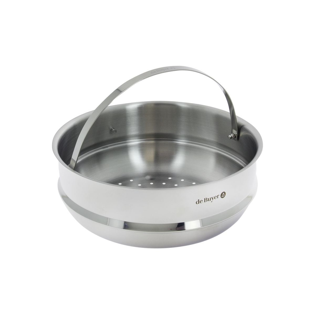 Passoire cuit-vapeur ø24 cm couleur unique, DE BUYER