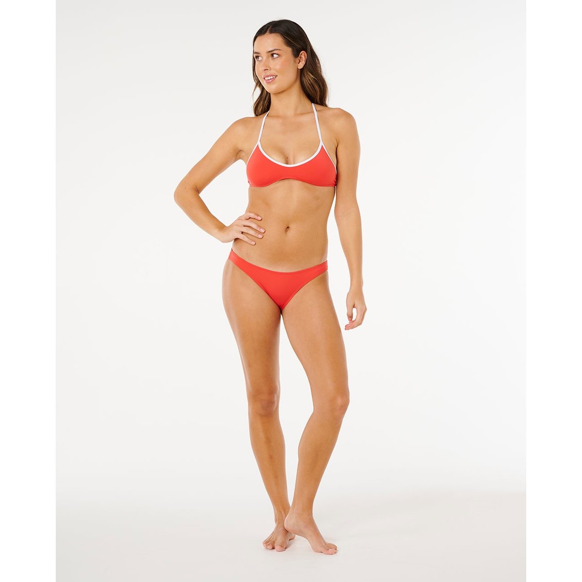Bas de bikini CLASSIC SURF rouge, RIP CURL