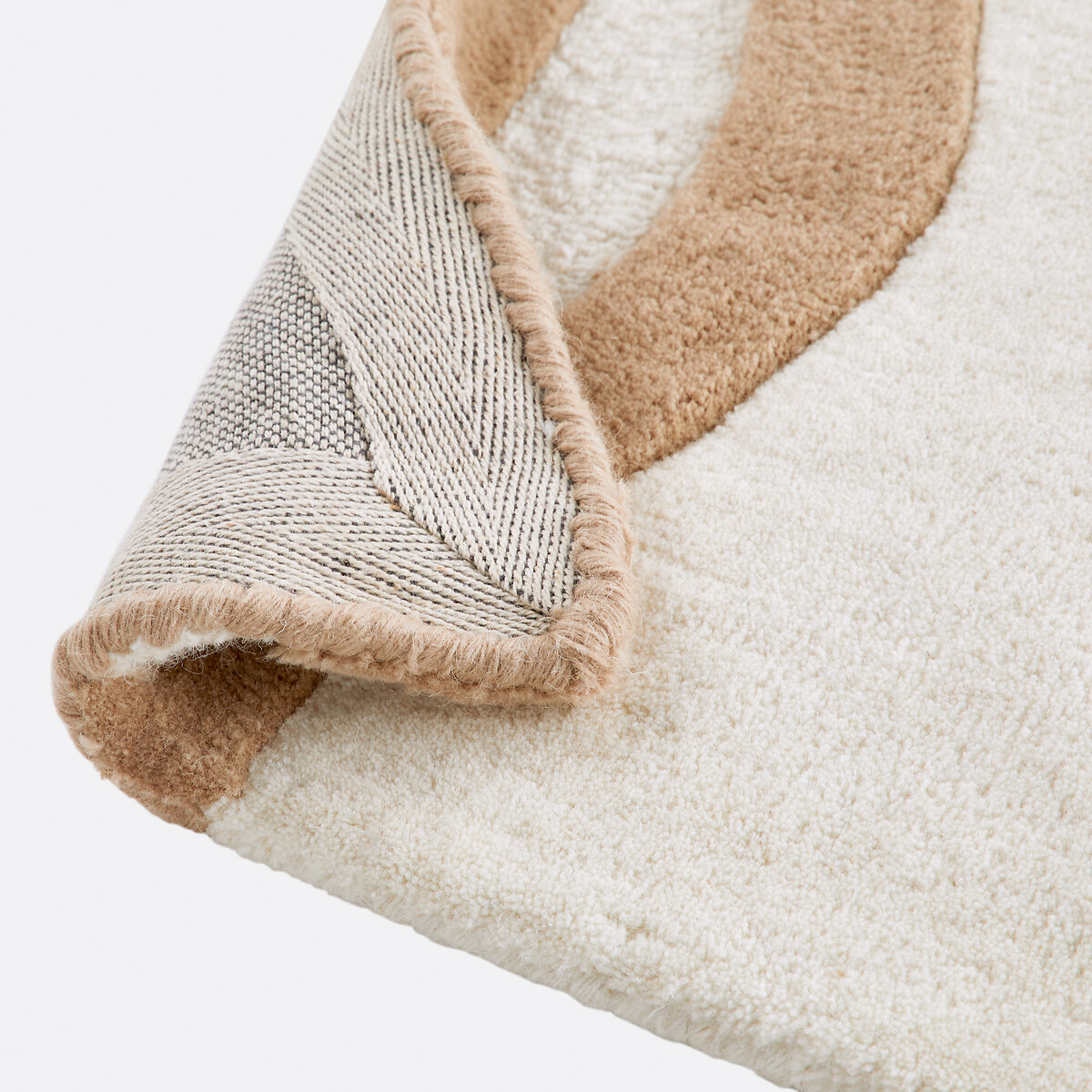 Tapis 100% laine, Othelo ecru/beige, LA REDOUTE INTERIEURS