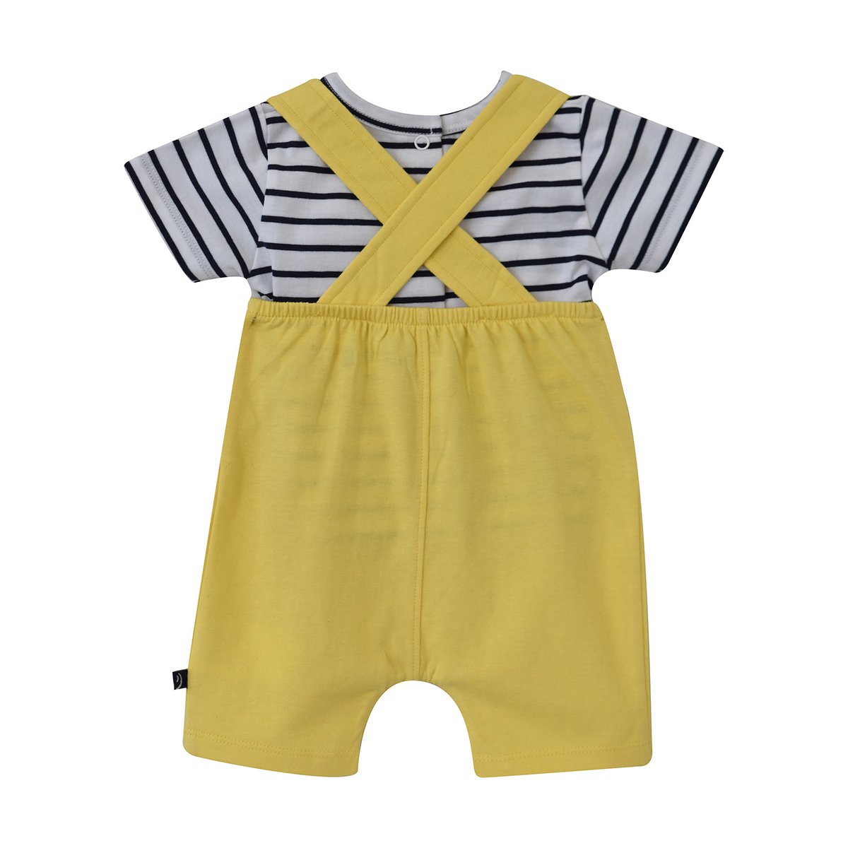 T shirt salopette jersey endy jaune, SUCRE D'ORGE