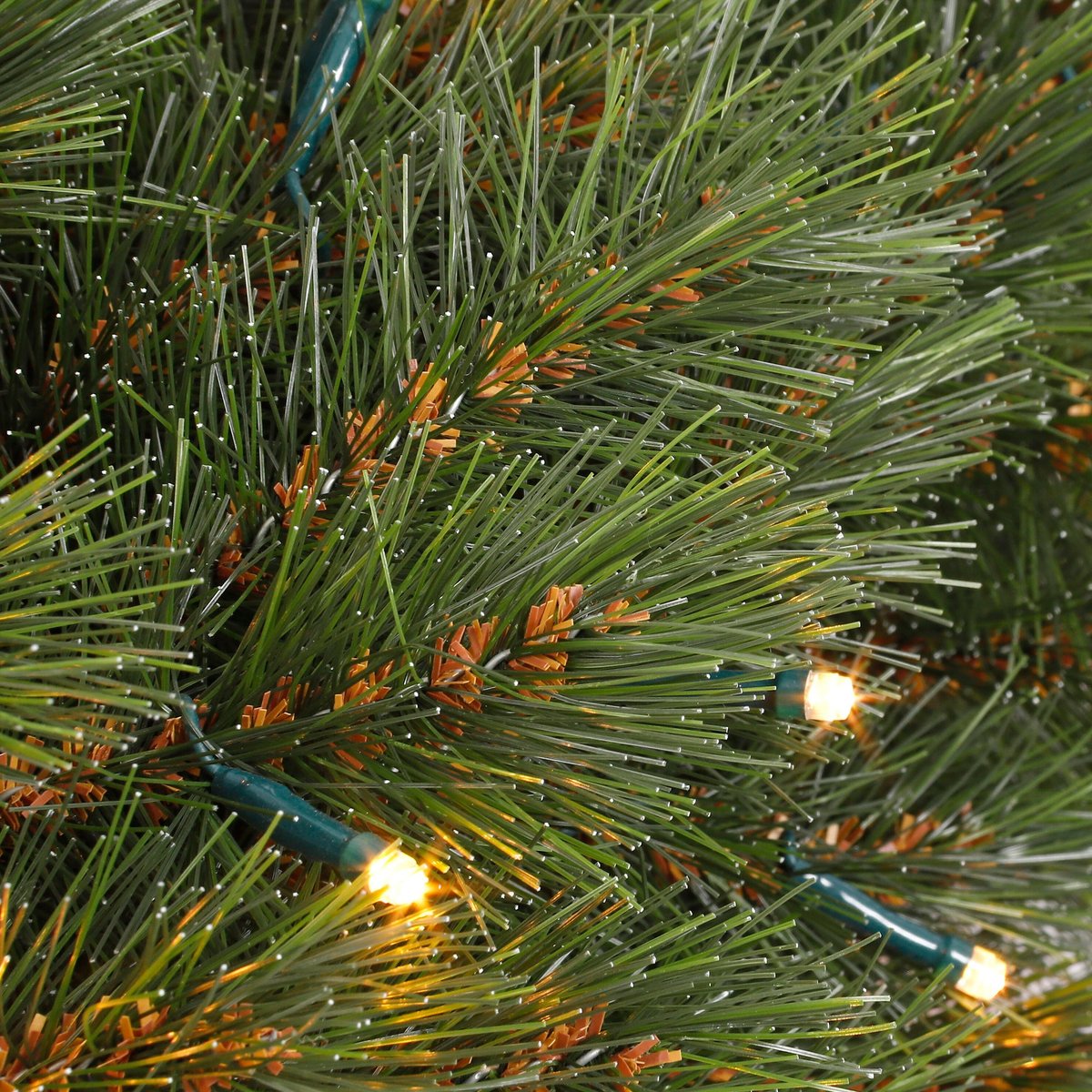 Guirlande de Noël courbée avec LED FOREST FROSTED vert, TRIUMPH TREE