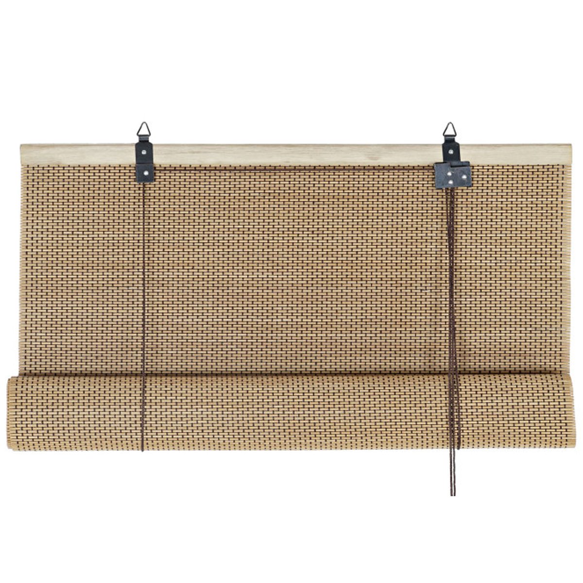 Store enrouleur pour intérieur en bambou 60x3x175cm bois, WADIGA