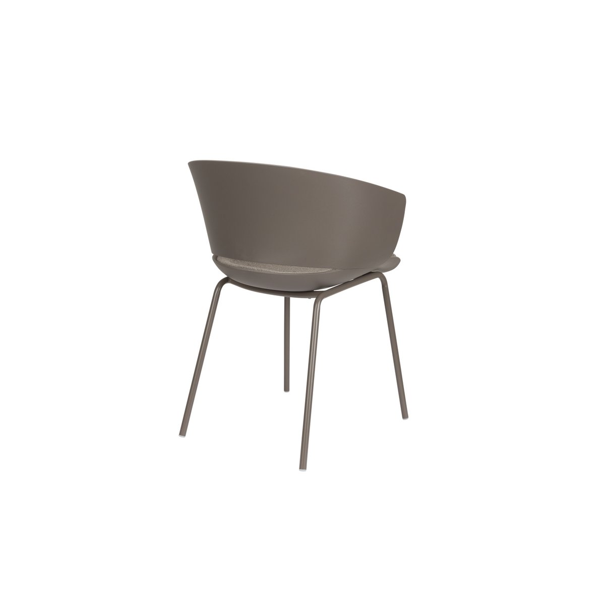 Chaise design (lot de 4), JESSICA gris, BOITE A DESIGN