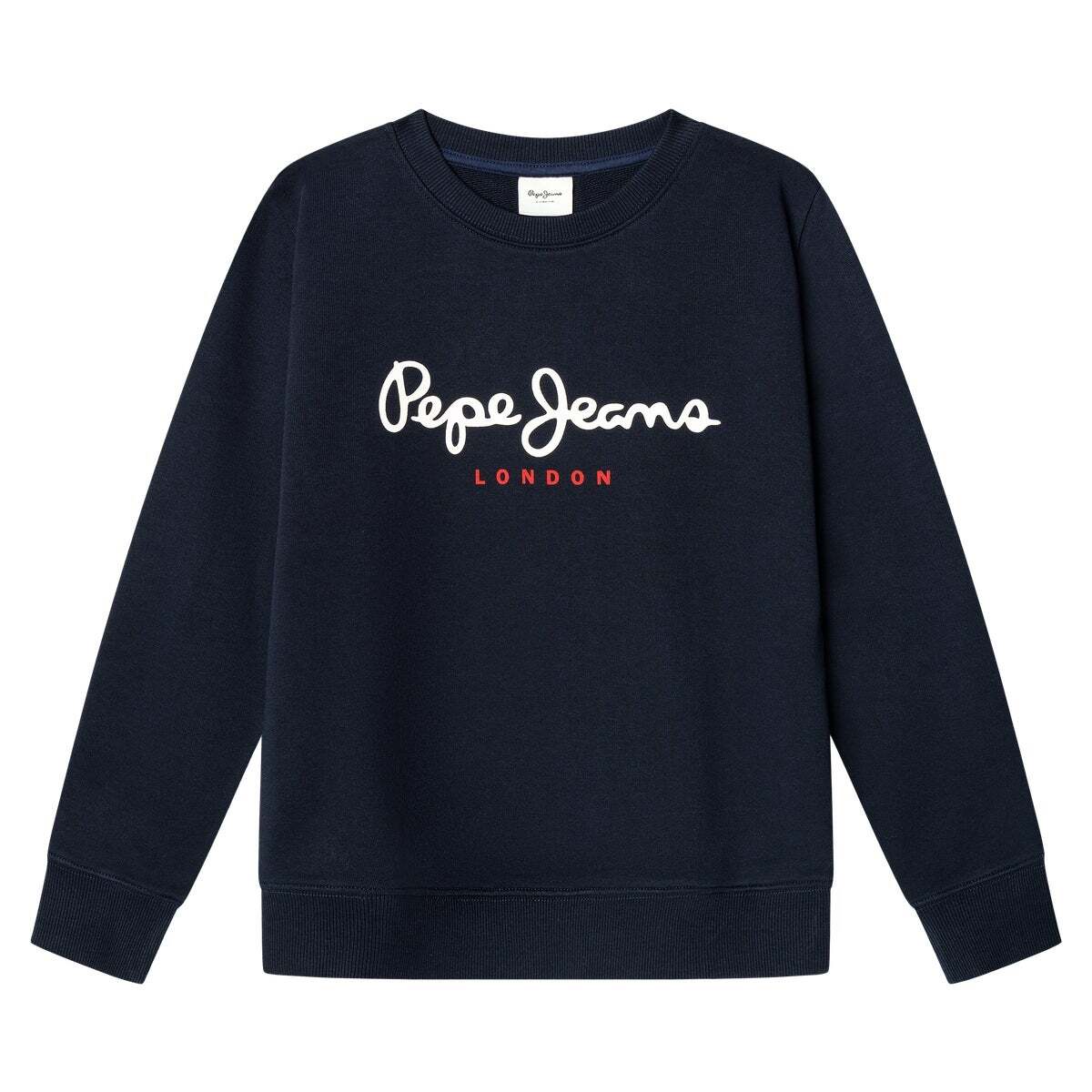 Sweat-Shirt Coupe Regular À Col Rond bleu dulwich, PEPE JEANS