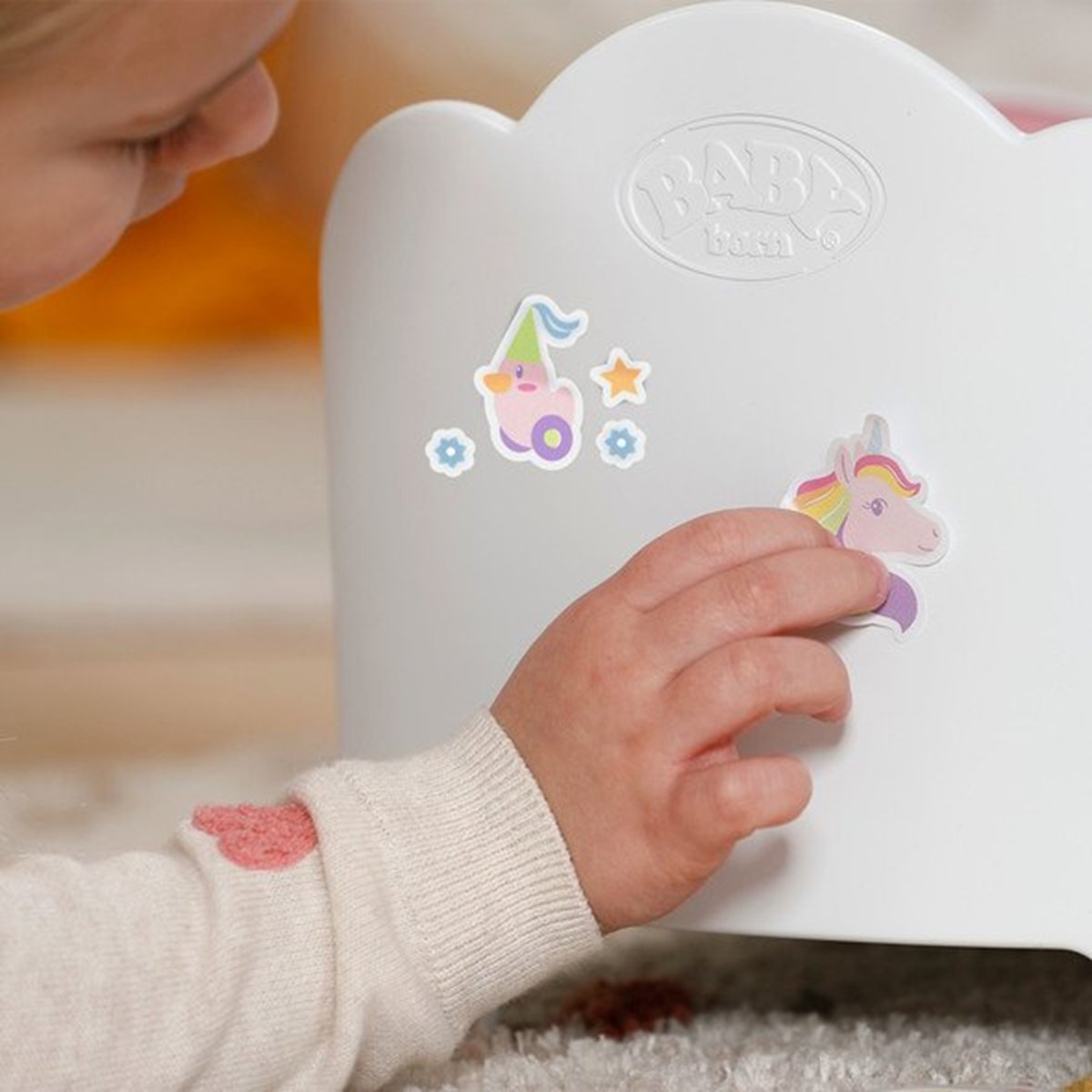 Baby born Lit arc-en-ciel pour poupée multicolore, ZAPF CREATION